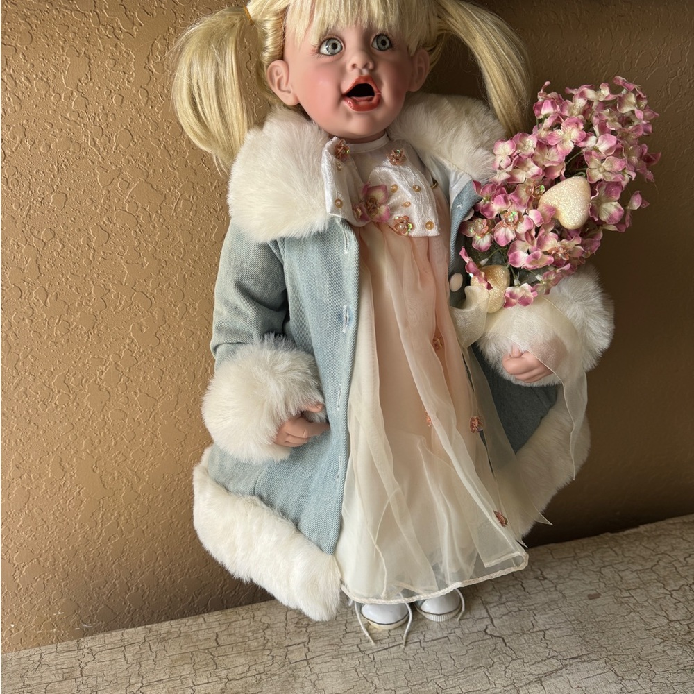 FayZah Spanos “As Faith Grows” doll 26 in tall